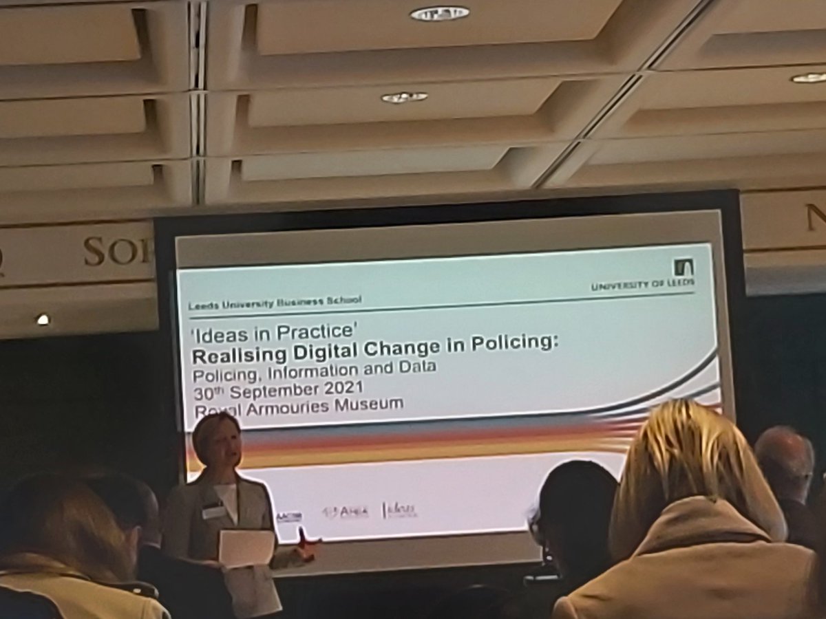 DeputyMayorPCWY's tweet photo. Thank you @UniversityLeeds for inviting me to open your #RealisingDigitalChange in Policing conference. A huge opportunity for Police and the public but ethical concerns must be also be addressed #Legitimacy #Digital #ServingAllOurCommunities #IdeasInPractice https://t.co/q7QnnMWmJh