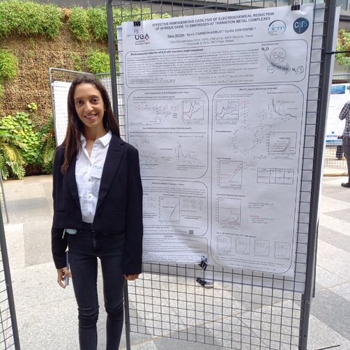 Great poster communication by Rana Deeba on her 1st year PhD work on N2O reduction at #JCC2021 @DCM