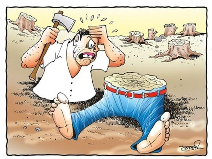 राहुल गांधी पर अनुकूल- (अपने पैर पर कुल्हाड़ी मारना) मुहावरे का अर्थ - जान बूझकर मुसीबत में पड़ना । दोस्तो अगर कोई यह जानता है की मुझे यह कार्य करने से बहुत बडा नुकसान होगा । वह उस कार्य को फिर भी कर लेता है और अपना बडा नुकसान कर लेता है ।