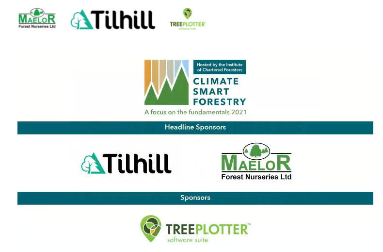 MaelorForest's tweet photo. Maelor is thrilled to be sponsoring #ClimateSmart2021 today with The Institute of Chartered Foresters (ICF) alongside Tilhill.
Excellent sessions and speakers. https://t.co/5JFgn4UaWB