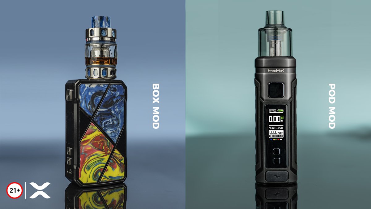 Freemaxvape's tweet photo. Box mod or Pod mod?
.
.
.
.
.
Warning: This product contains nicotine. Nicotine is an addictive chemical. For 21+ only.
#subohm #subohmclub #subohmtank #subohms
#subohmlife #freemaxvape #freemaxmaxus
#freemaxmarvos #vape #vapeworld #vapenation
#vapesociety #vapecommunity #vapeon https://t.co/Scx4LdGQoK