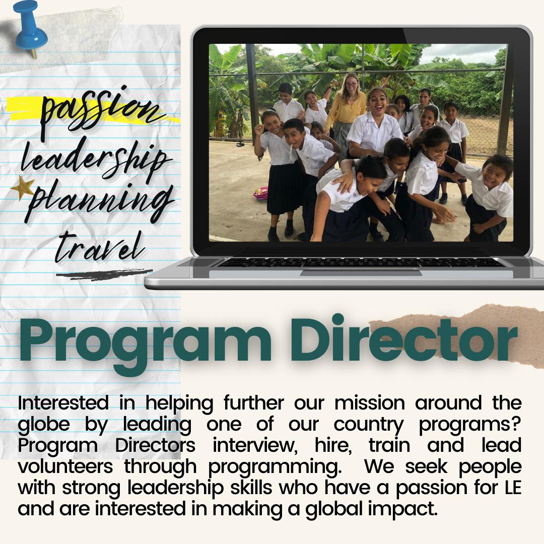 LearningEnt's tweet image. Learning Enterprises is hiring for Program Year 2022!!
WE WANT YOU!
Open Positions:
- Campus Director
- Program Director (*application closed)

Link to our staff opening page:
learningenterprises.org/team/staff-ope…