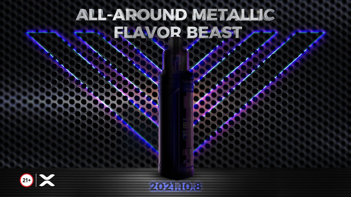 Freemaxvape's tweet photo. Have you ever got any all-around metallic
device? #Marvos series will add an all-around metallic
flavors beast. How badly do you expect? 🤩
.
.
.
Warning: This product contains nicotine. Nicotine is an addictive chemical. For 21+ only.
#freemaxvape #freemaxmarvos #vape #vapelife https://t.co/RABkNn1NjO