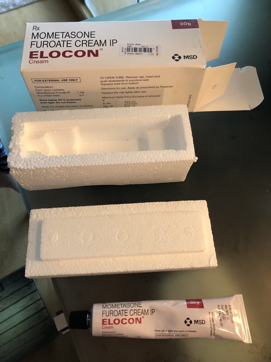 When will we ever learn? A small tube is packed in this manner.