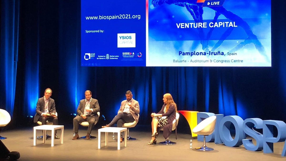 #congress| We have invested in 13 #spanish #biotech companies that have raised more than 450M€. For every 1€ that we have invested, they have raised 3,7 from #international #investors. This was unthinkable 10 years ago. Now #Spain is on the map. <a href="/YsiosCapital/">Ysios Capital</a>  <a href="/BIOSPAIN_AseBio/">BIOSPAIN</a>