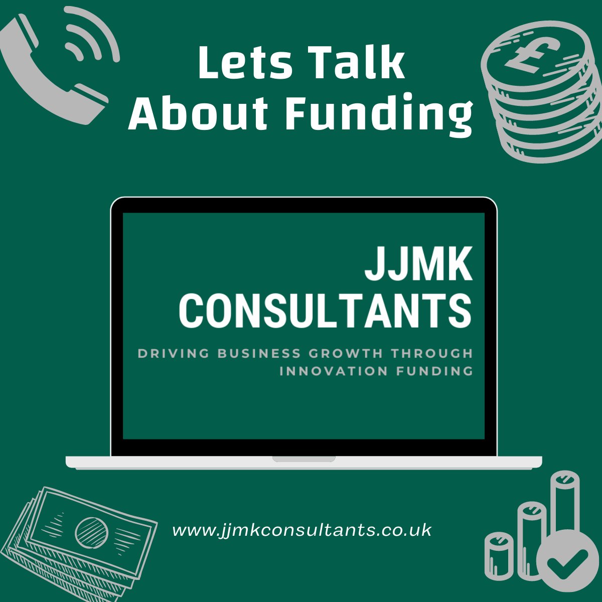 Businesses within the UK that spent time and resources on Innovation are eligible to access a variety of Grant Funding and Tax Incentives

JJMK have helped a variety of companies and you could be next

Get in touch to learn more

#funding #innovation #tax #grants #finance #growth