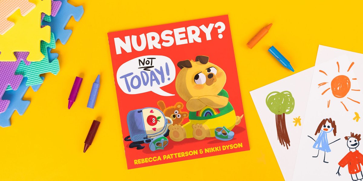 ✏️ Happy Book Birthday!✏️ For any child who is anxious about going to nursery, this gloriously funny story, brimming with positivity, is the perfect antidote! Get your copy of Nursery? Not Today! now: amazon.co.uk/Nursery-Not-To…