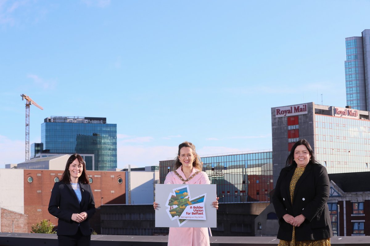 belfastcc's tweet photo. News: Public invited to have their say on Bolder Vision for Belfast https://t.co/B4RyRElP1O

@CommunitiesNI  @deptinfra https://t.co/OXLitrpuPV
