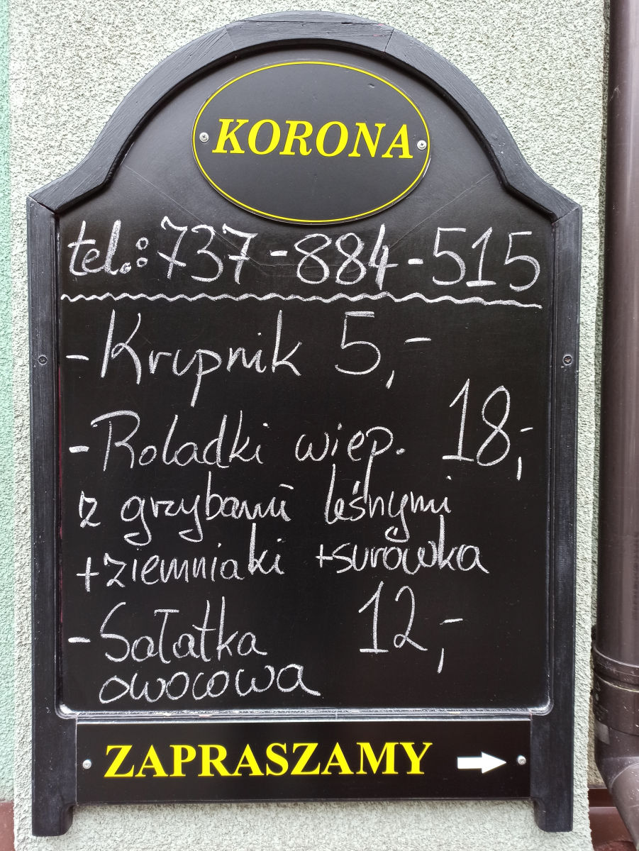 KORONA_Augustow's tweet photo. #czwartek 30.09.2021
Miło Cię widzieć :D
Danie dnia:
- Krupnik 5,00 zł
- Roladki wieprzowe z grzybami leśnymi z ziemniakami i surówką 18,00 zł
- Sałatka owocowa 12,00 zł
https://t.co/GwHA4hJVZm
#Augustów #obiad #zupa #Podlasie #zupa #krupnik #roladki #wieprzowe #grzyby #leśne https://t.co/8tsNQmWzn4