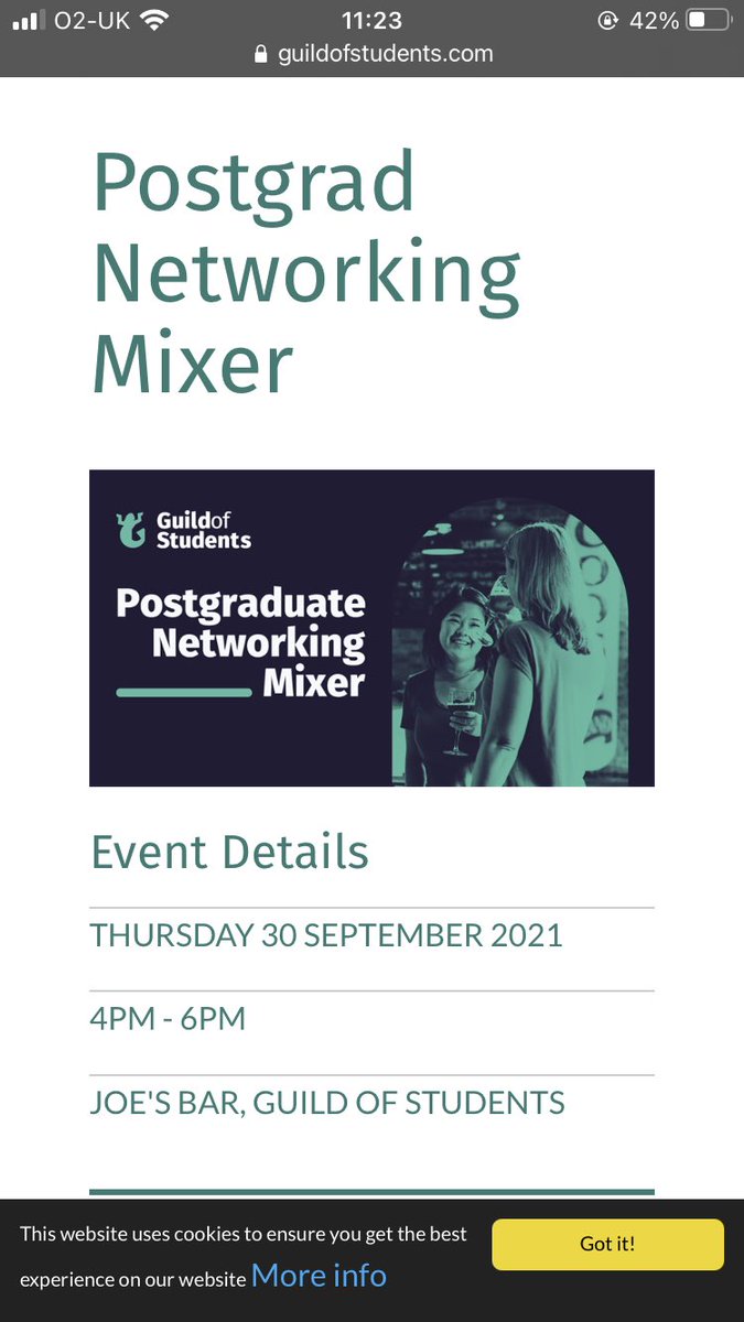 Happening today! Register here: guildofstudents.com/ents/event/594…