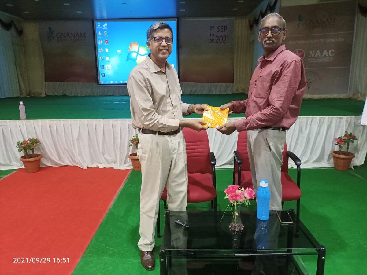 Gnanambschool's tweet photo. "Parivarthan 2021" Induction program for the new batch at Gnanam School of Business #GSBUNITE https://t.co/yFqiNHIkpJ