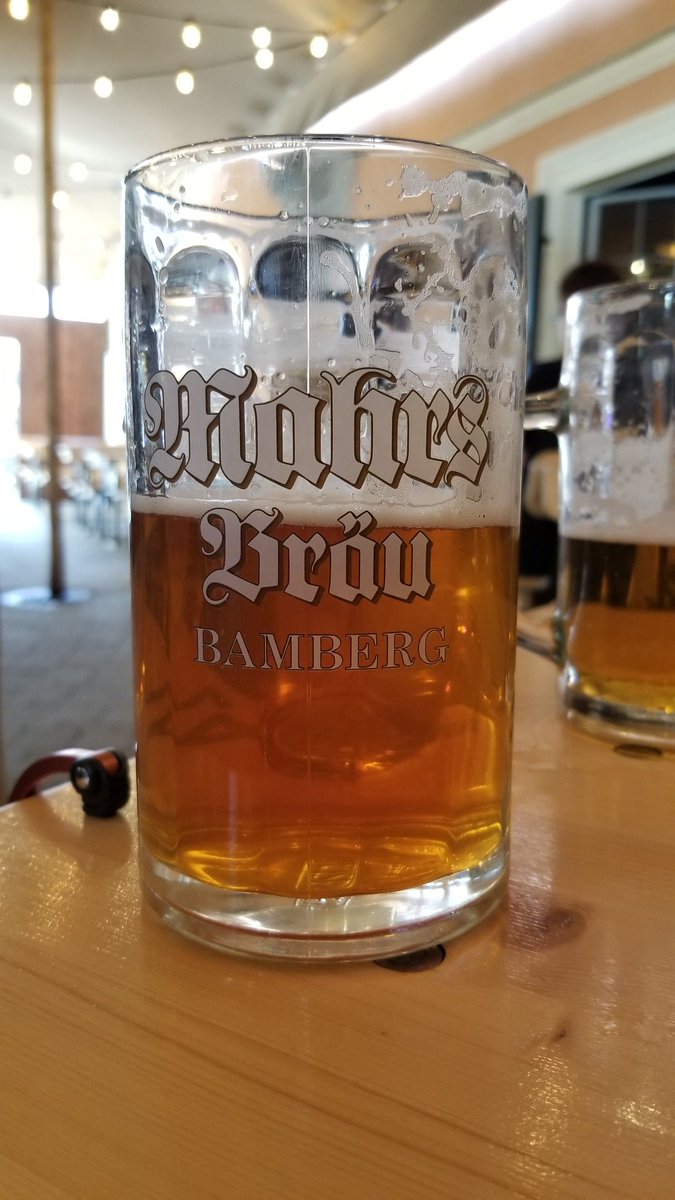 aU at Mahrs Brau! Once again inspired by @Thirsty_Pilgrim @ZTPJohnston @roadforthebeer podcast.  We couldn't have done this #bambergbier #beercation without you!