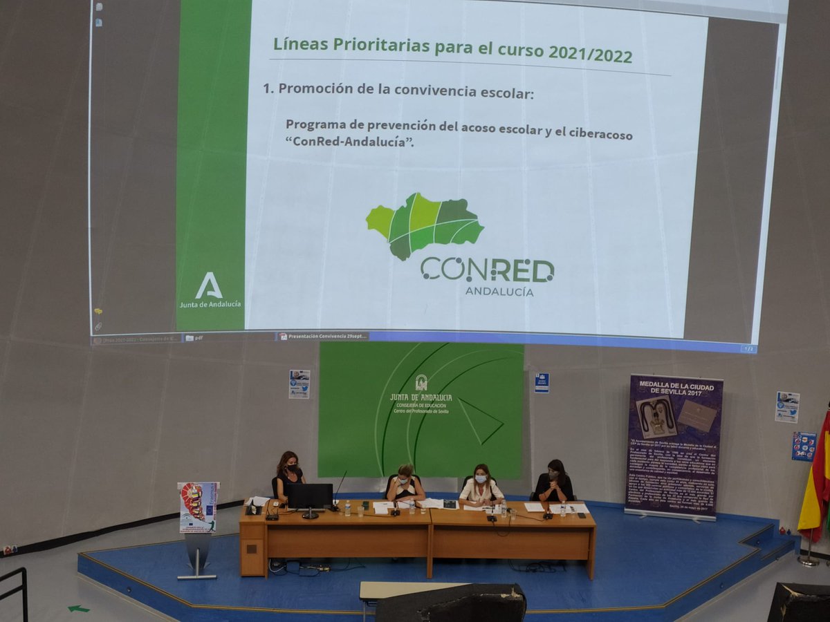 DGICyP's tweet photo. Ayer celebramos la jornada de coordinación regional organizada por la Dirección General de Atención a la Diversidad, Participación y Convivencia Escolar. Se ofreció información sobre las líneas prioritarias para el curso y recogimos interesantes propuestas @AbadiaOlaia @EducaAnd. https://t.co/UcPYw7S5SH