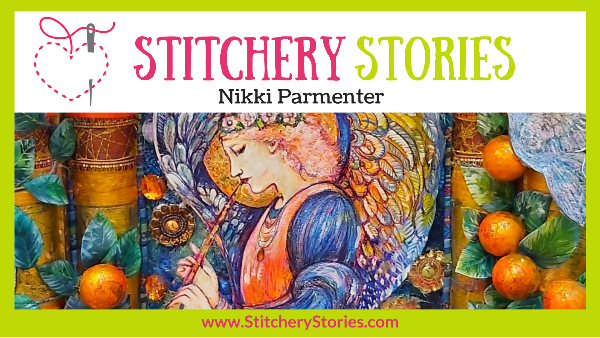sueweeks's tweet photo. here comes Series FIVE of Stitchery Stories textile art podcast chatting with Nikki Parmenter  😍 - https://t.co/r7hWCyTUh7 https://t.co/2val94kgOJ