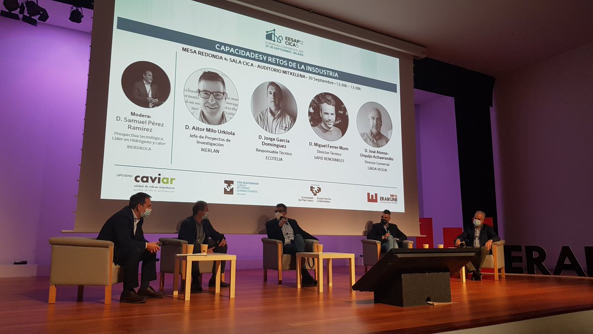 eesap's tweet photo. "Los productos deben de incorporar la digitalizacion y tecnologia iot. La aplicación de estas nuevas tecnologías pueden beneficiar a las instalaciones y hacer que sean más eficientes". Aitor Milo, Jefe de proyectos de investigación en @IKERLANofficial
#EESAP12 #CICA5 https://t.co/iUNK36j4TC