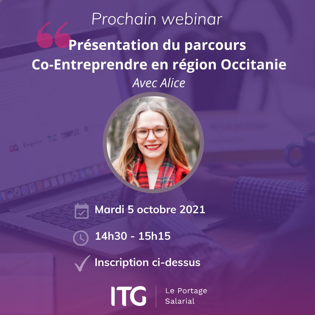 ITGgroupe's tweet image. Inscrivez-vous 👉bit.ly/39yl62x
Le dispositif d’accompagnement innovant et certifiant 🌟Co-entreprendre en région Occitanie🌟 vous apporte une solution personnalisée pour réussir le lancement de votre activité en tant que #consultant #indépendant. 
#formation