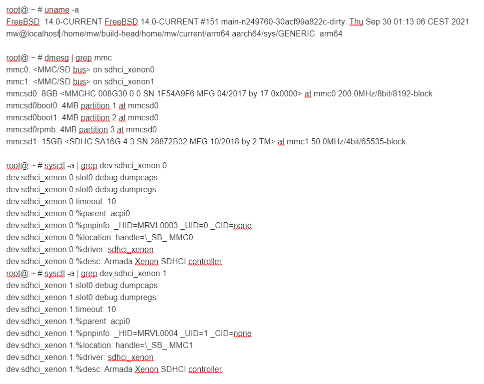 Nice outcome of <a href="/Semihalf/">Semihalf</a> internship program - FreeBSD has just recently gained ability to parse ACPI's _DSD. In other words it's now very easy to handle DT/ACPI properties with the same generic code - result: <a href="/MarvellTech/">Marvell Technology</a> SoCs' SD/MMC controller working with ACPI in HEAD.