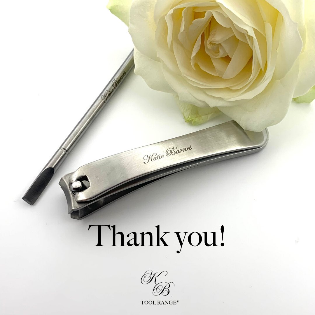 KatieBNails's tweet image. We are overwhelmed at the love and support received so far for our new tool launches.

Thank you to each and everyone of our customers for having such faith in our brand 🖤

#katiebarnestoolrange #nails #nailtools #nailclippers #cuticlepusher #silvertools #newproductday