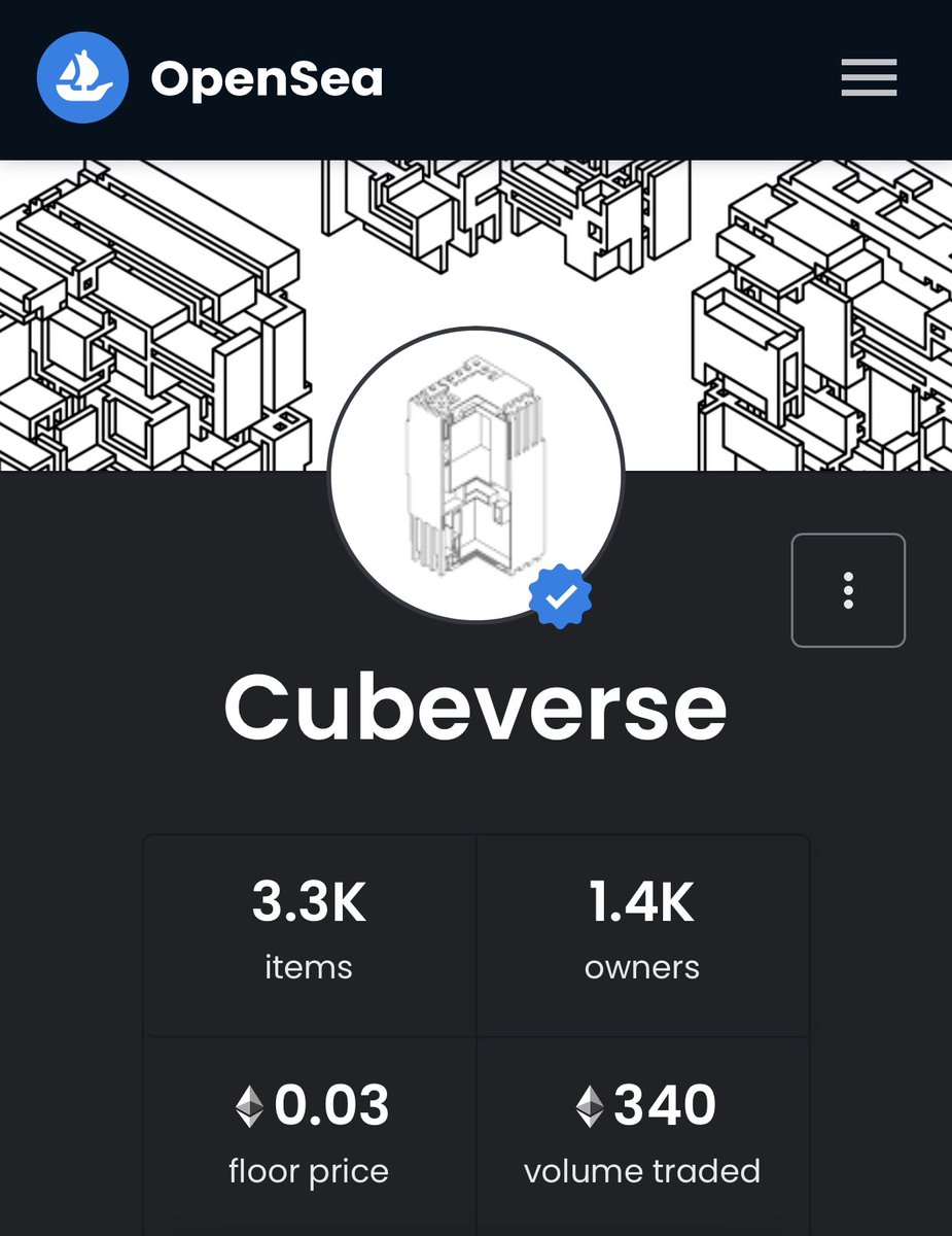 A generative nft art project I’m really bullish on is <a href="/TheCubeverse/">The Cubeverse</a> - low key right now sitting at .03 &amp; I see this project going far in the future! Here some I grabbed a few weeks ago, I tried to get a full range of all the different styles &amp; the complex ones are most rare!