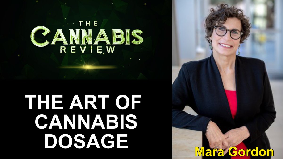 THE ART OF CANNABIS DOSAGE | <a href="/MaraBG/">Mara Gordon</a> (Co-Founder <a href="/AuntZeldas/">Aunt Zelda's™</a> )

Topics:
1. The Art of the Exact Dosage
2. Formal Clinical Cannabis Research
3. Industry Hyperbole 

Video - youtu.be/_ma6_te2jrA

Audio - open.spotify.com/episode/20SwBP…