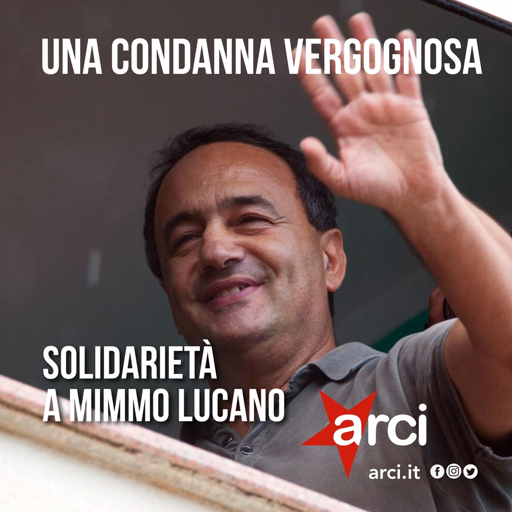 Mimmo Lucano ha avuto il coraggio di disobbedire a leggi disumane pensate e scritte da chi, con la complicità colpevole di moltissimi altri, oggi invoca umanità, rispetto, solidarietà per gli amici.

arciliguria.it/news/solidarie… 

@ArciNazionale #mimmolucano