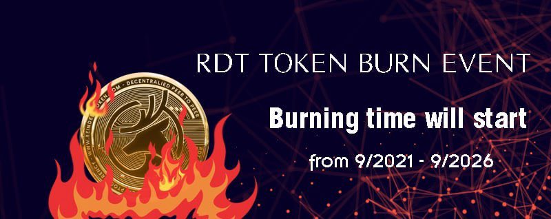 Reindeer Token (@tokenreindeer) on Twitter photo Reindeer Token announced that we have done the planned coin burn. The RDT are gradually scarce.
Burn amount 10%: 76,140,000,000 RDT
Time: 11:00 UTC 30/9/2021
👉Check the burning code at BSC: bscscan.com/token/0xf3efde…
Hold RDT for your future! Reindeer Token announced that we have done the planned coin burn. The RDT are gradually scarce.
Burn amount 10%: 76,140,000,000 RDT
Time: 11:00 UTC 30/9/2021
👉Check the burning code at BSC: bscscan.com/token/0xf3efde…
Hold RDT for your future!