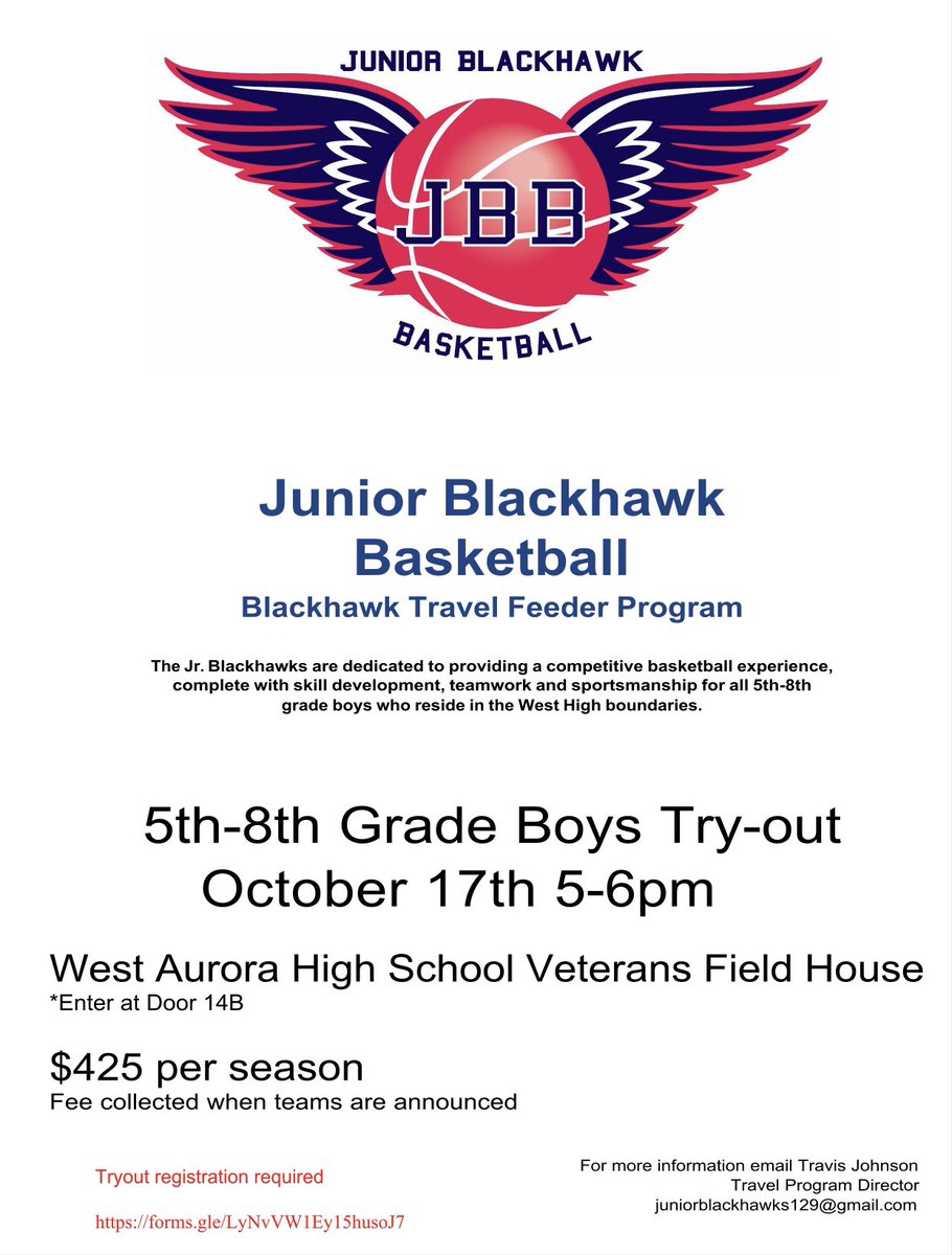 🚨 Alternate tryout OCTOBER 17th!🚨

Make sure to register. If you already attended the 1st tryout no need to come to this one. Invite friends!

forms.gle/LyNvVW1Ey15hus…