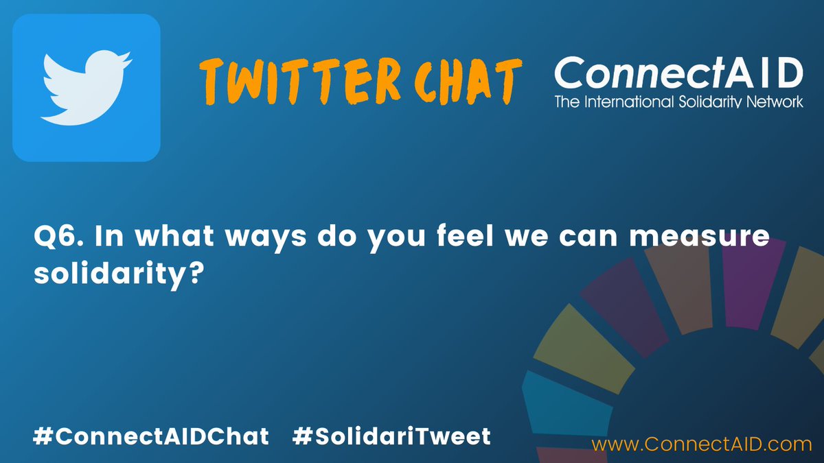 YobahAgenda2030's tweet photo. @ConnectAID_int A6. 
A #solidarity movement is not #natural resource that can be measured but rather we can through #evaluation be able to  determine the successes recorded, #results &amp; #achievements, looking for ways to do better and be more #productive

#SolidariTweet &amp; #ConnectAIDChat https://t.co/J0O7QTnmhq