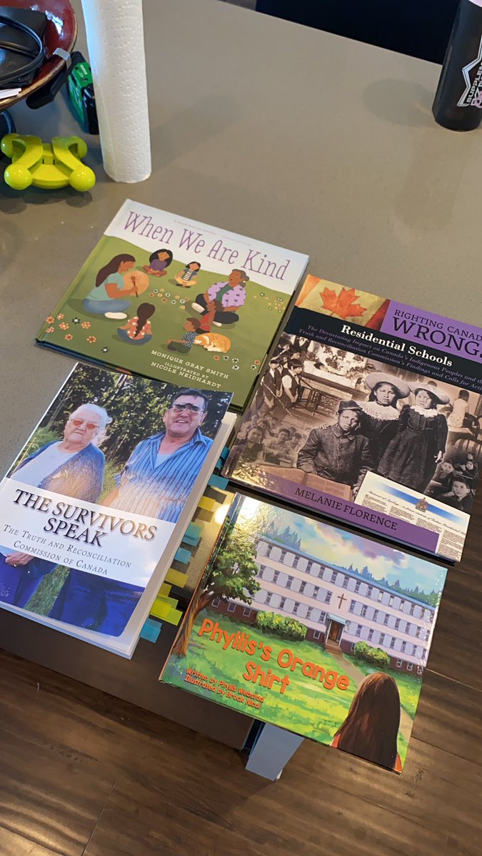 Miss_A_Salter's tweet photo. Taking some time today to reflect on the PS1 Indigenous conference and further educate myself on the impact of the residential school system. Thanks for the amazing resources that I will use in my own classroom one day! #TruthAndReconciliation #ulethed @ULethbridgeEdu https://t.co/WAbYFfFkie