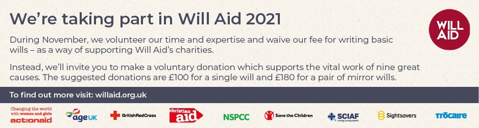 #willaid #evesolicitors #makeawill