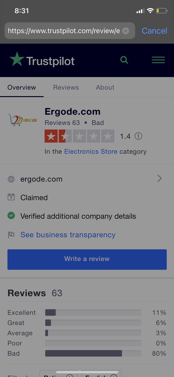 Michaeltortilla's tweet photo. @Ergode_inc #ergode is a scammer from Mumbai who preys on #americans from the @Sears #app #sears. #SCAMALERT #searsScam https://t.co/cN38RpdsSy