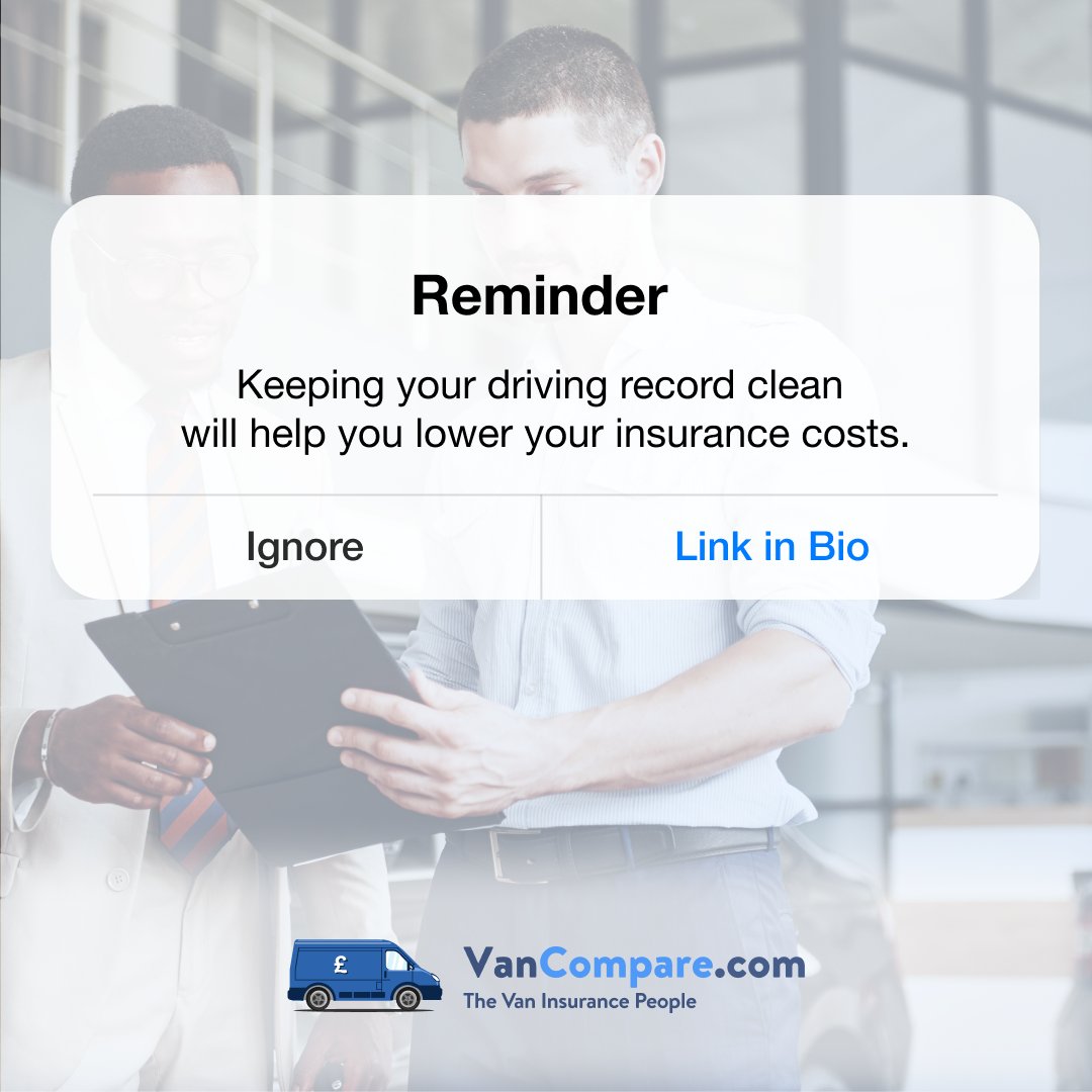 VanCompare's tweet photo. Driving history can determine how much premium you pay for van insurance. An insurance company can get a summary of your driving history to determine the amount of risk involved in insuring your van. https://t.co/anJck969f0