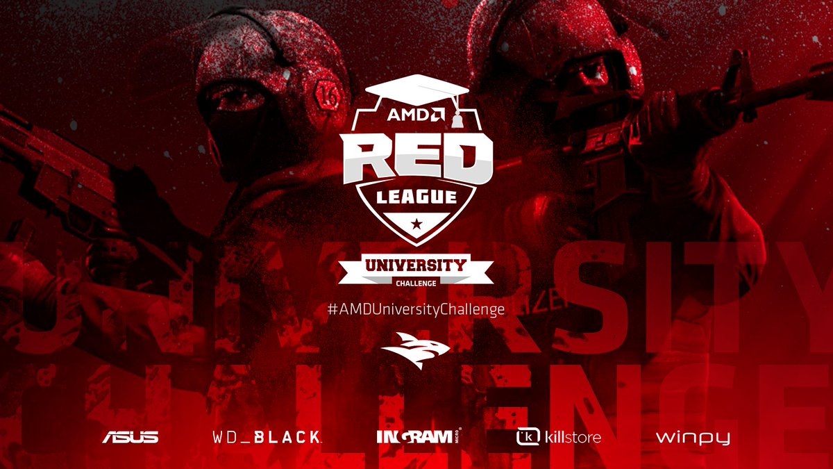 ¡Jugadores es el momento de #AMDUniversityChallenge de #CSGO! 🔥

Universitarios de Colombia, Perú, Argentina, Chile y Uruguay las inscripciones estan abiertas en amdredleague.com/universitychal… ✍

El desafío esta cerca 😎

#AMDUC #JugamosFuerte #AMDRedLeague