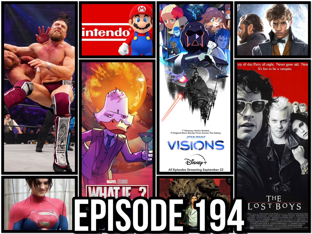 AmazingNerdShow's tweet photo. Ep 194! This week we review #StarWarsVisions &amp; breakdown Ep 7 of #Marvel #WhatIf ! We talk the #SuperMarioMovie &amp; the latest news in #DC, the #MCU &amp; #Horror! Plus #AEW #GrandSlam #Podcast #PodernFamily #StarWars
Podbean:https://t.co/3iwWh50NCE
Apple:https://t.co/0GYVItBWKl https://t.co/0DleChjqi5