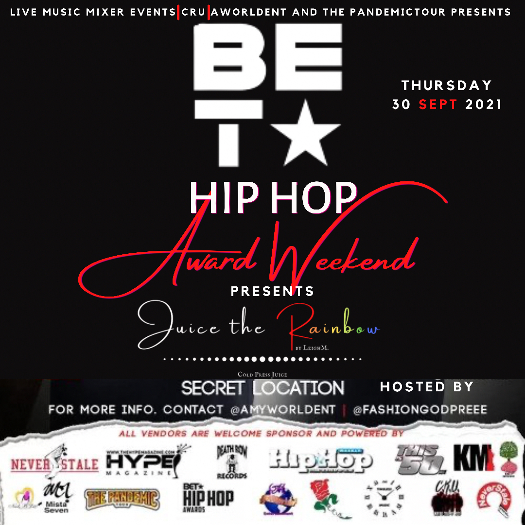 asohlifestyle's tweet photo. Proud of the opportunity to work with one of the @betawards pre-show events today. 

📍: SECRET LOCATION 
🗓: THURSDAY SEPTEMBER 30TH 2021
⏰: 8-12 AM
ℹ️: @amyworldent / @fashiongodpreee

Thank you to those who made this possible.
. 
#HipHopAwards #BETAwards #CluturesBig https://t.co/CGXNe7Z2RS