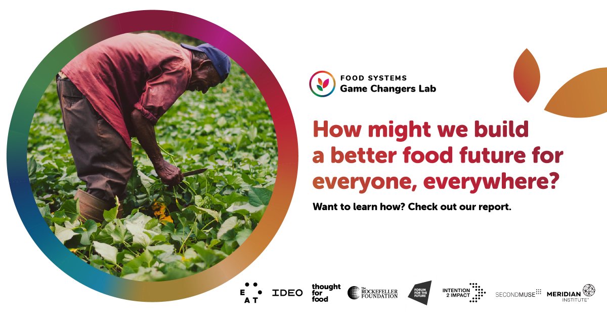 ICYMI ...
The #UNFSS2021 happened last week! We’re thrilled to be sharing the report of the Food Systems Game Changers Lab, showcasing 24 Action Agendas for Change, as developed by 800+ #foodgamechangers! 

Read the full report here: ideo.in/3C83k2B