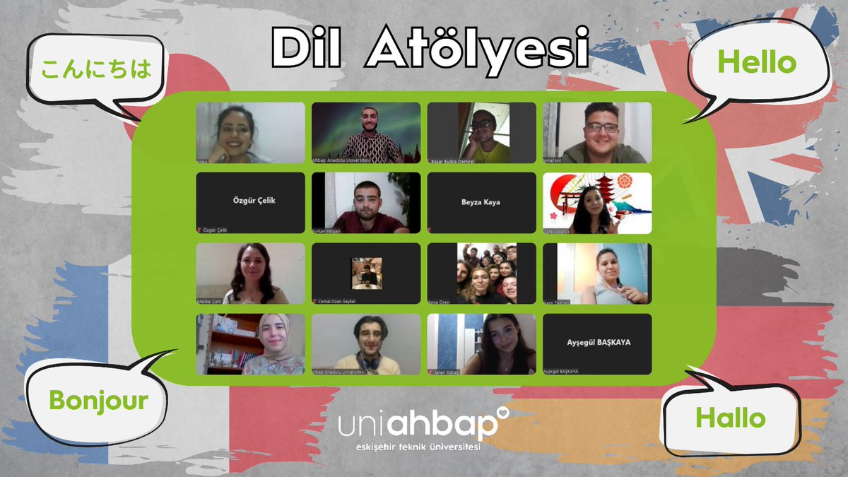 ahbap_estu's tweet photo. Ahbap Anadolu Üniversitesi ve Ahbap Eskişehir ortaklığı ile  dört farklı dili, genel özellikleri ve kuralları üzerinden keyifli pratiklerle ele aldığımız Dil Atölyesi projemizi gerçekleştirdik. Katılan Ahbaplarımıza teşekkürler. @ahbap_uni @ahbap_eskisehir @ahbap_anadolu https://t.co/YFaHP9NbG1