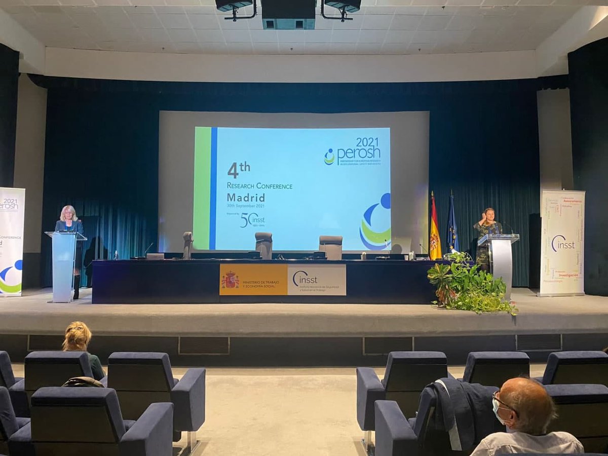 empleogob's tweet photo. 🔍 El @INSST_MITES_GOB ha reunido en Madrid a expertos y expertas de la red de institutos de Investigación Europeos en Seguridad y Salud en el Trabajo para compartir avances, conocimientos y experiencias en material laboral. #PEROSH
📝 Más información: https://t.co/eb0yKikXb5 https://t.co/wSIgTvkI9x