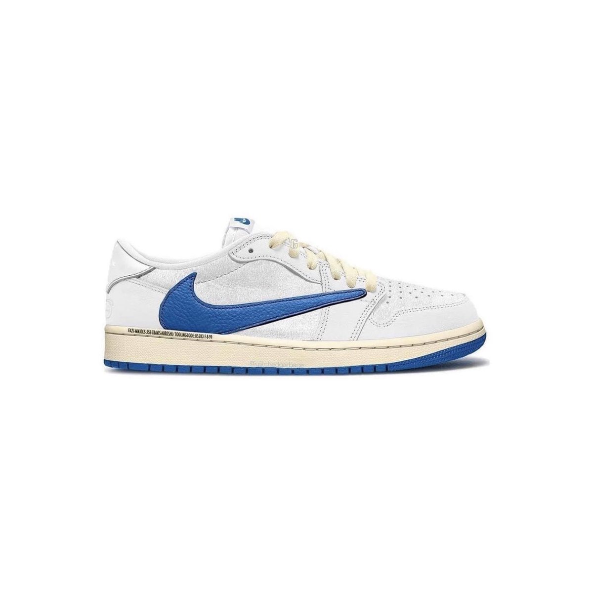 CFinestKickz's tweet photo. TRAVIS SCOTT X FRAGMENT AIR JORDAN 1 LOW 
SAMPLE https://t.co/bmCmyMJdj7