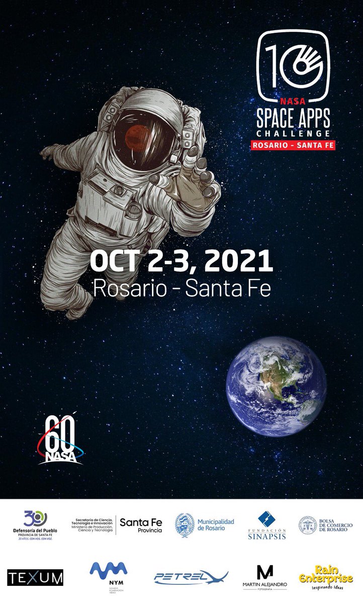 YuriDelFuturo's tweet photo. Estamos muy contentos de que la ciudad de Rosario participe nuevamente como Sede del hackathon más grande del mundo!

Evento modalidad virtual (100% on-line). Enlace de inscripción para participar 👇🏼

https://t.co/cPCq7ozR0I…

No te quedes afuera, te esperamos!! https://t.co/vlSw8ByTE1