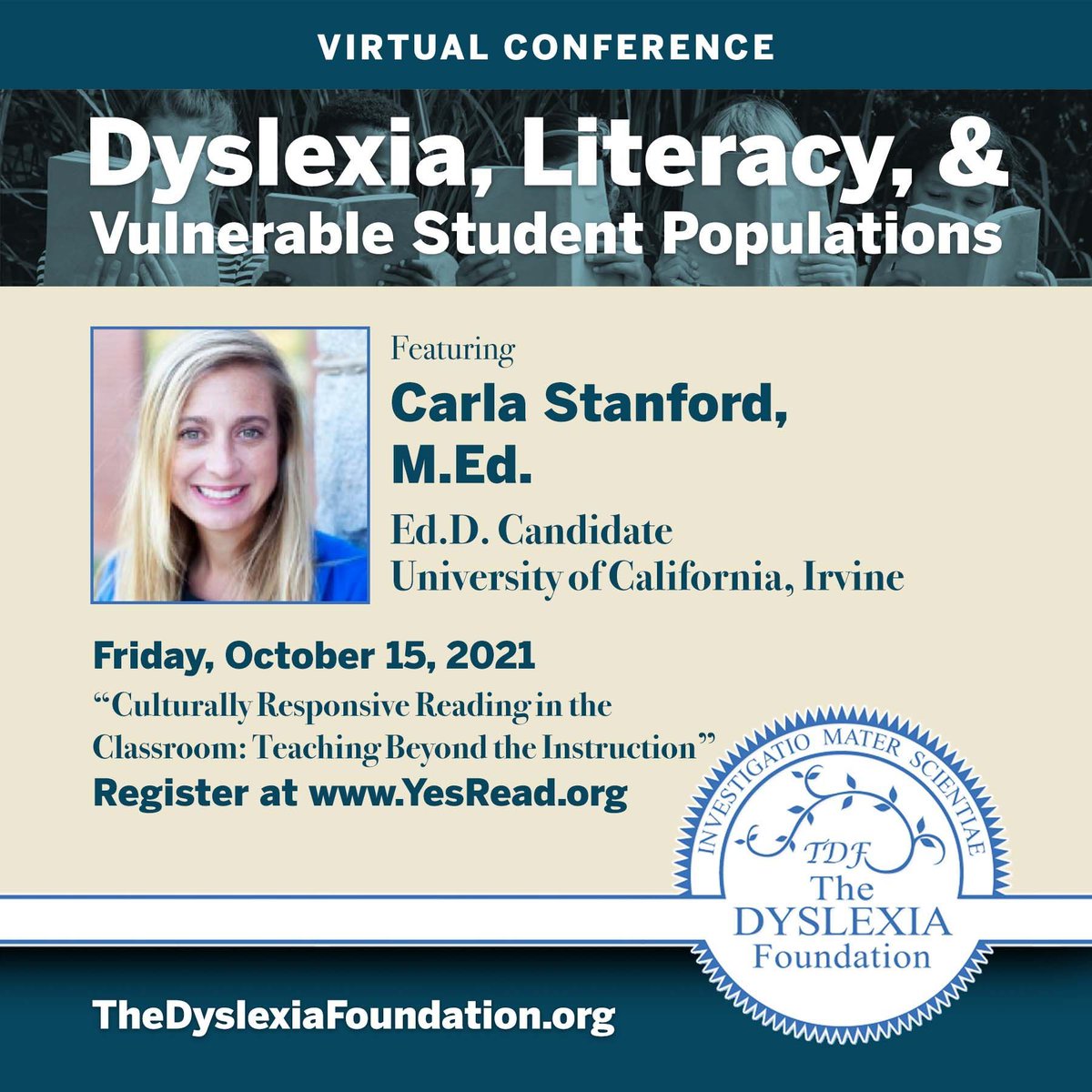 The Dyslexia Foundation tweet media