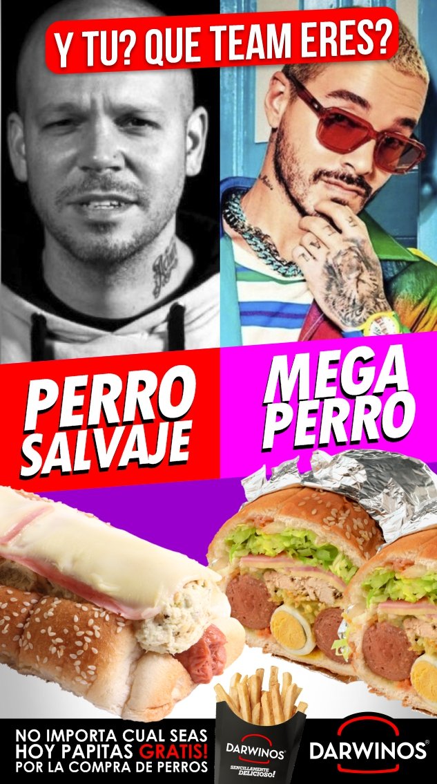 Y tu qué team eres? #Residente #michelin #GRAMMYs #JBalvin #CarritoDeHotdog <a href="/McCainColombia/">McCain Colombia</a>