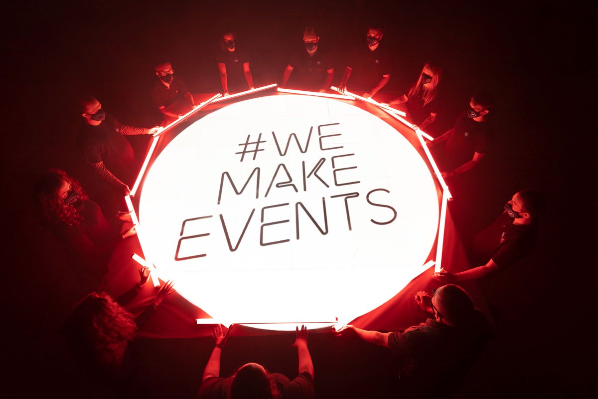 WhiteLightLtd's tweet photo. It's exactly one year ago today since we took part in the @WeMakeEventsoff #LightItInRed Global Action Day. We are proud that, despite the incredibly challenging time our entire industry was facing, we were all able to come together and make our voices heard.
#WeMakeEvents https://t.co/Z8FrEdbn13