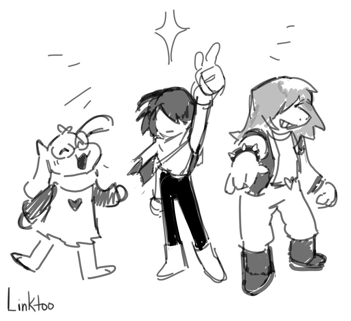 been thinking about kris a lot lately
#deltarune 