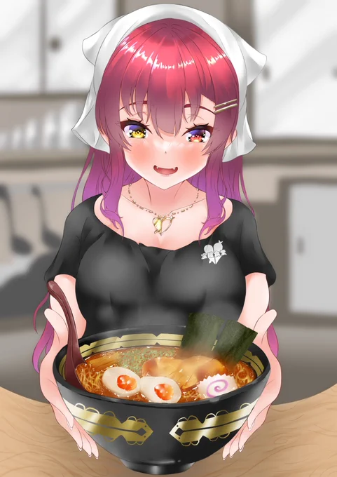 ら～めん船長
#マリンのお宝 