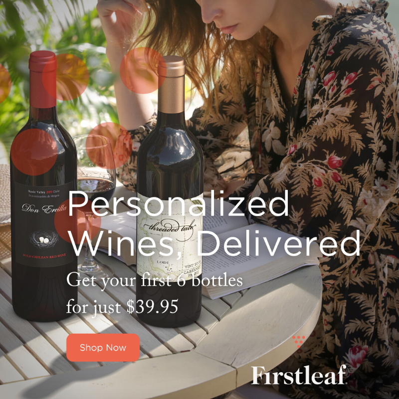 firstleafwine's tweet photo. Discover world-class wines tailored to your tastes &amp; delivered to your door. Your first 6 bottles are just $39.95 + Free Shipping!