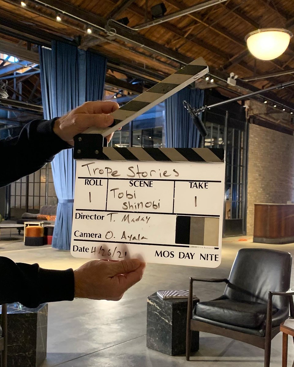 TropeReader's tweet image. It’s #NationalPodcastDay! We’re throwing it back to the filming of our Trope Stories podcast episode with @TobiShinobi 🎥 All 7 episodes of Trope Stories with emerging photographers are available to listen and watch on @ApplePodcasts, @Spotify and @YouTube 🎞