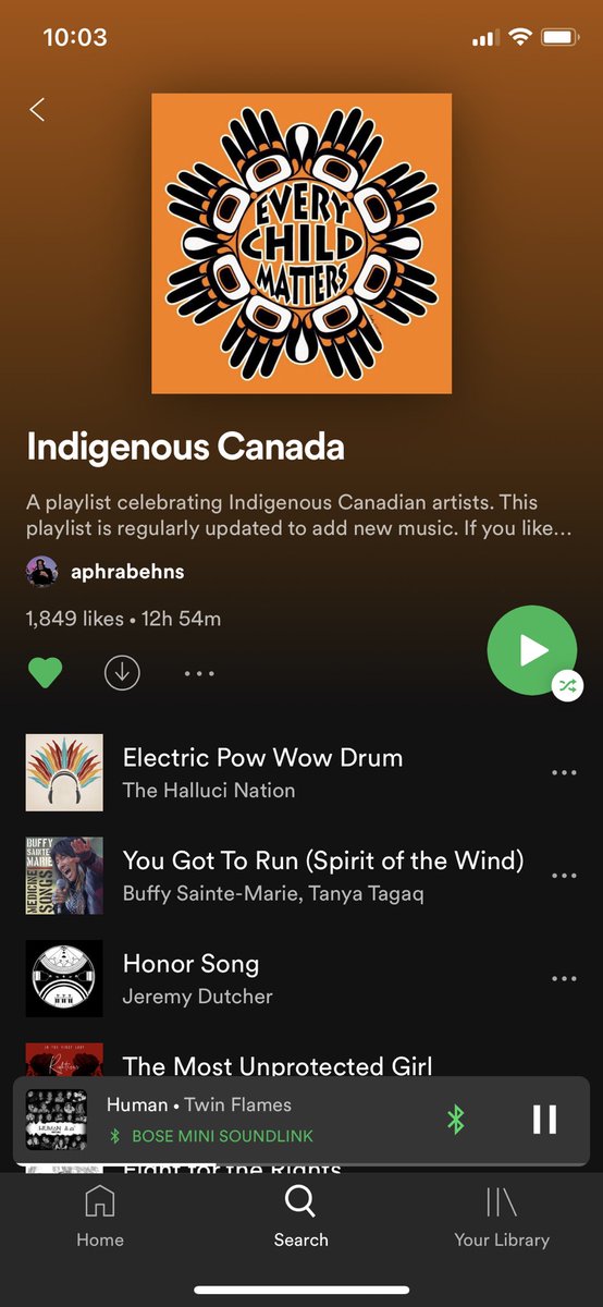 It’s a good day to add to to your playlists. #TruthAndReconciliation #rvsed