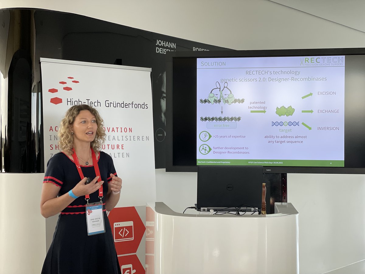 HTGF's tweet photo. Another five #startups pitched their innovative ideas to renowned investors at the LIFE SCIENCE PITCH DAY.💯Great pitches by: RecTec, @OPSYON_CD47, Invasight, Riana Therapeutics and Dimericon. #HTGF #LifeScience #PitchDay @Bayer, @BoehringerDE, IZB https://t.co/nbW46v7sPm