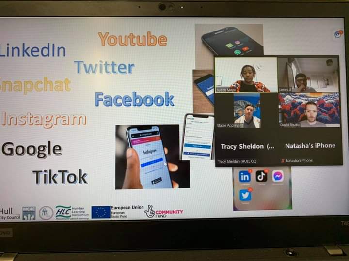 Our brilliant Young Person's Youth Enterprise Champion is delivering a session on use of social media to our aspiring young entrepreneurs on <a href="/MCFCinHull/">MC4C - Business Support Programme</a> programme.